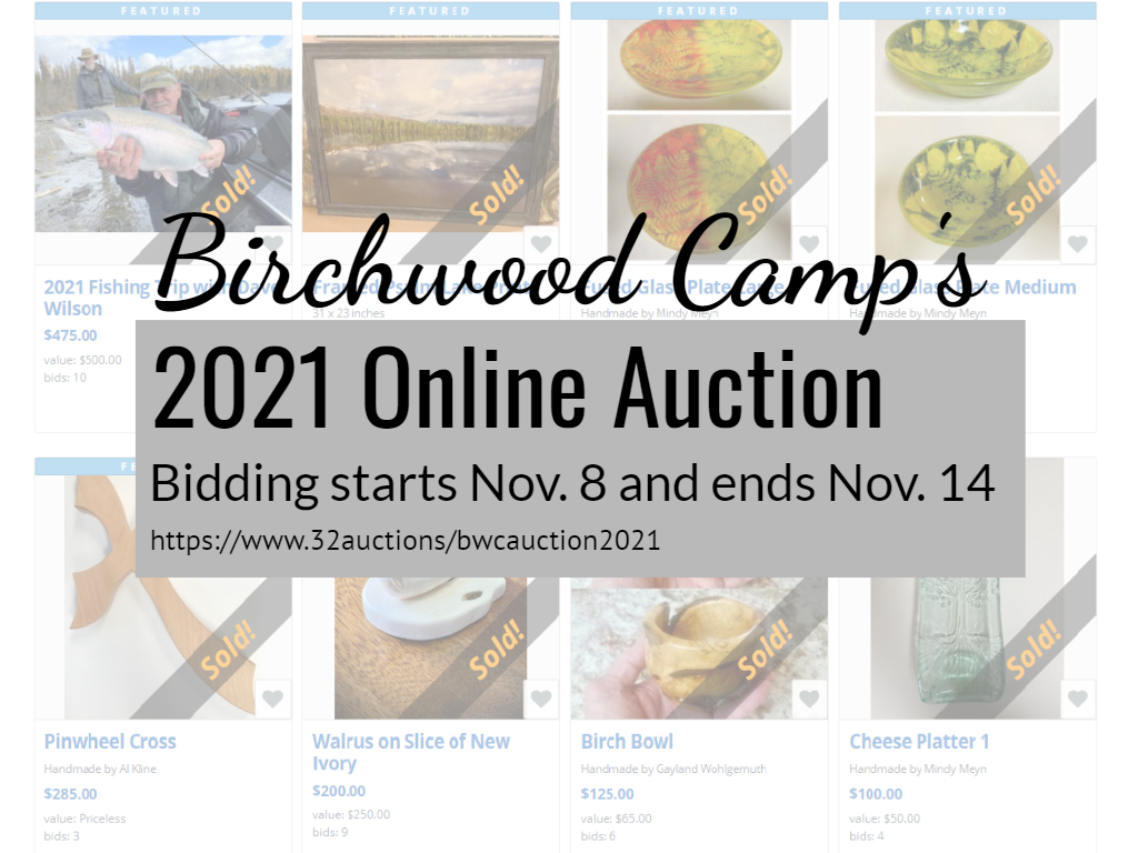 2021 Auction Cover Birchwood Camp
